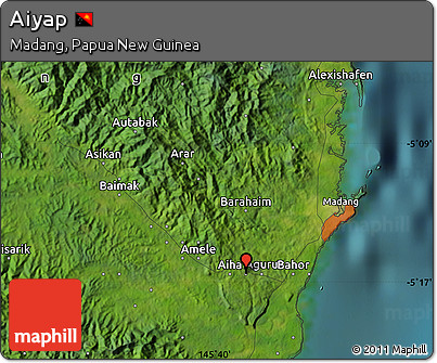 Satellite Map of Aiyap