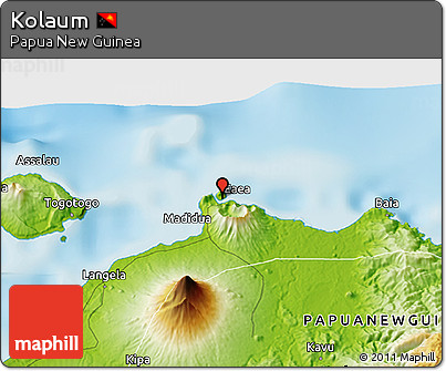 Physical 3D Map of Kolaum
