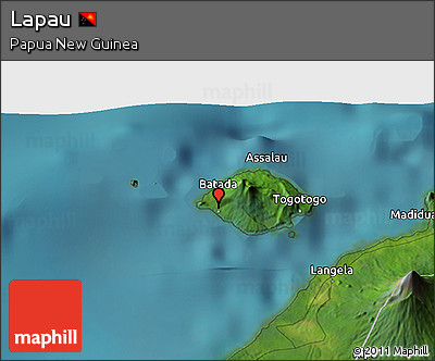Satellite 3D Map of Lapau