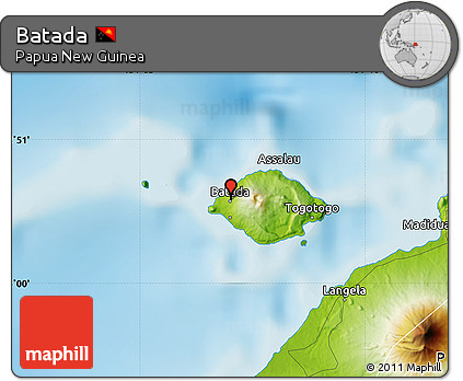 Physical Map of Batada