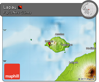Physical Map of Lapau
