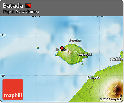 Physical Map of Batada