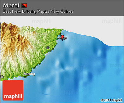 Physical 3D Map of Merai