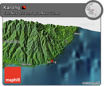 Satellite 3D Map of Karong