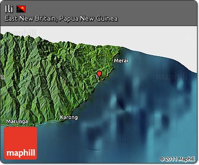 Satellite 3D Map of Ili