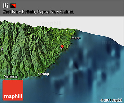 Satellite 3D Map of Ili