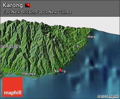 Satellite 3D Map of Karong