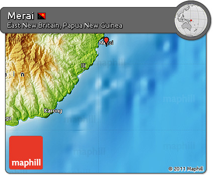 Physical Map of Merai