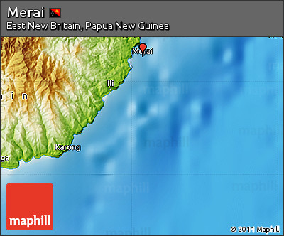 Physical Map of Merai