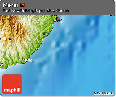Physical Map of Merai