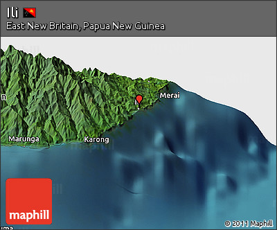 Satellite Panoramic Map of Ili
