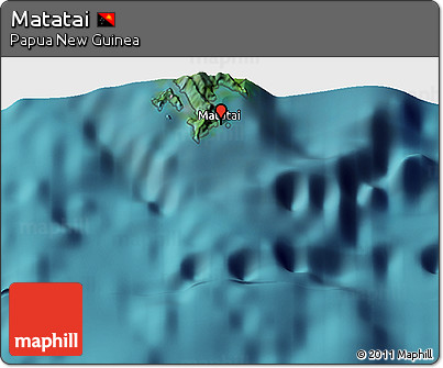 Satellite 3D Map of Matatai