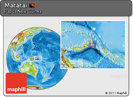 Physical Location Map of Matatai