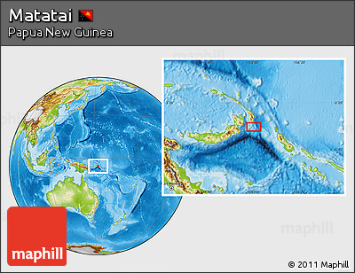 Physical Location Map of Matatai