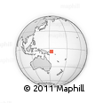Outline Map of the Area around 5° 4' 25" S, 153° 55' 30" E, rectangular outline