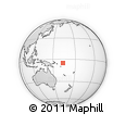 Outline Map of the Area around 5° 4' 25" S, 163° 16' 30" E, rectangular outline