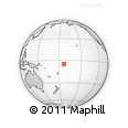 Outline Map of the Area around 5° 4' 25" S, 173° 19' 29" W, rectangular outline