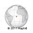 Outline Map of the Area around 5° 4' 25" S, 18° 37' 30" W, rectangular outline
