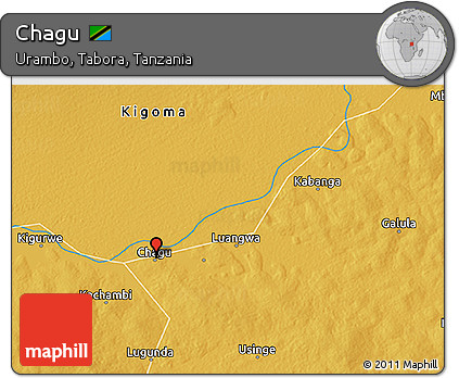 Physical 3D Map of Chagu