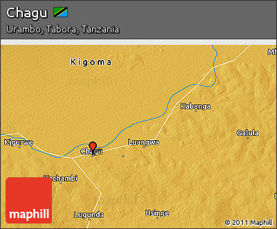 Physical 3D Map of Chagu