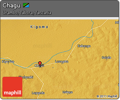 Physical 3D Map of Chagu