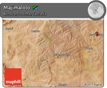 Satellite 3D Map of Majimalolo