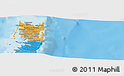 Political Panoramic Map of Welene