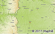 Physical Map of the area around 5° 4' 25" S, 40° 43' 30" W