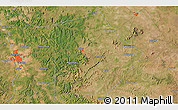 Satellite 3D Map of the area around 5° 4' 25" S, 42° 25' 29" W