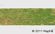 Satellite Panoramic Map of the area around 5° 4' 25" S, 44° 7' 30" W