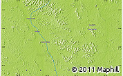Physical Map of the area around 5° 4' 25" S, 54° 19' 30" W