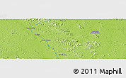 Physical Panoramic Map of the area around 5° 4' 25" S, 54° 19' 30" W