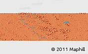 Political Panoramic Map of the area around 5° 4' 25" S, 54° 19' 30" W