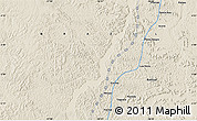 Shaded Relief Map of Terra Preta