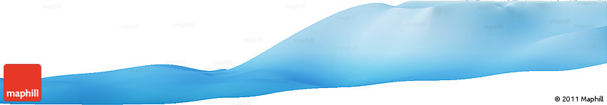Shaded Relief Horizon Map of the Area around 5° 4' 25" S, 71° 28' 29" E