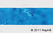 Shaded Relief Panoramic Map of the area around 5° 4' 25" S, 74° 52' 30" E