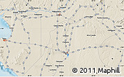 Shaded Relief Map of the area around 5° 4' 25" S, 80° 40' 30" W