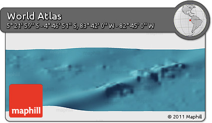 Satellite Panoramic Map of the Area around 5° 4' 25" S, 83° 13' 29" W