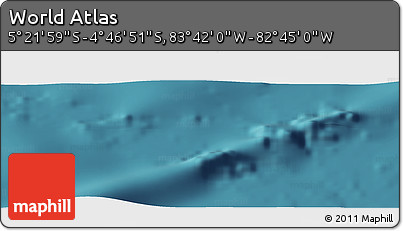 Satellite Panoramic Map of the Area around 5° 4' 25" S, 83° 13' 29" W