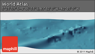 Satellite Panoramic Map of the Area around 5° 4' 25" S, 83° 13' 29" W