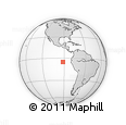Outline Map of the Area around 5° 4' 25" S, 91° 43' 29" W, rectangular outline
