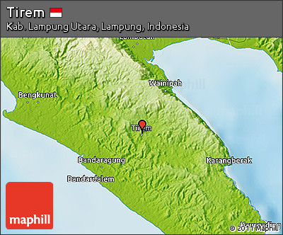 Physical 3D Map of Tirem