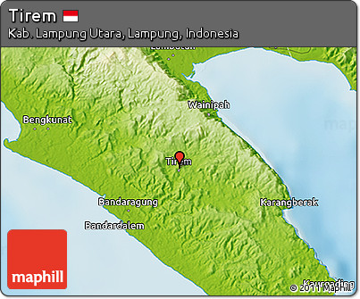 Physical 3D Map of Tirem