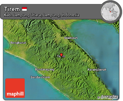 Satellite 3D Map of Tirem