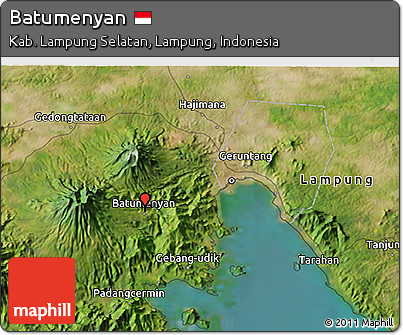 Satellite 3D Map of Batumenyan
