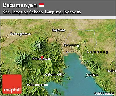 Satellite 3D Map of Batumenyan