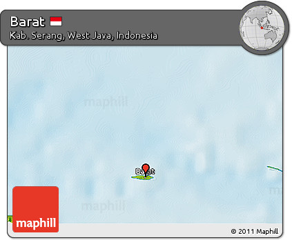 Physical 3D Map of Barat