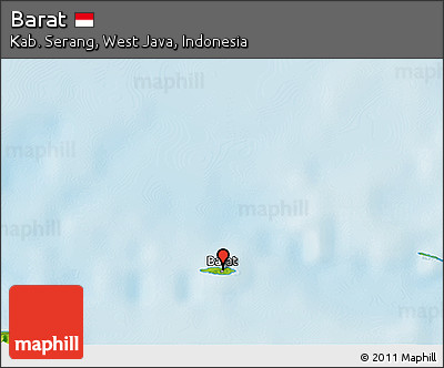 Physical 3D Map of Barat
