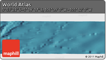 Satellite Panoramic Map of the Area around 5° 35' 51" S, 106° 10' 30" W