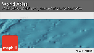Satellite Panoramic Map of the Area around 5° 35' 51" S, 106° 10' 30" W